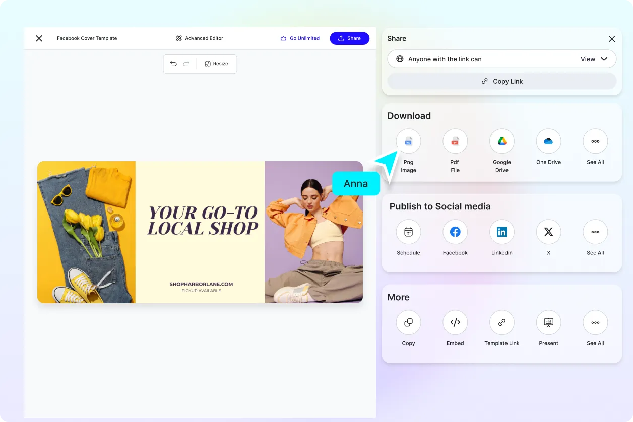 Free AI Facebook Cover Generator, Free Facebook Cover Maker [ No Signup ]